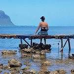 vue Morne Brabant Salines de Riviere-Noire, Ile Maurice