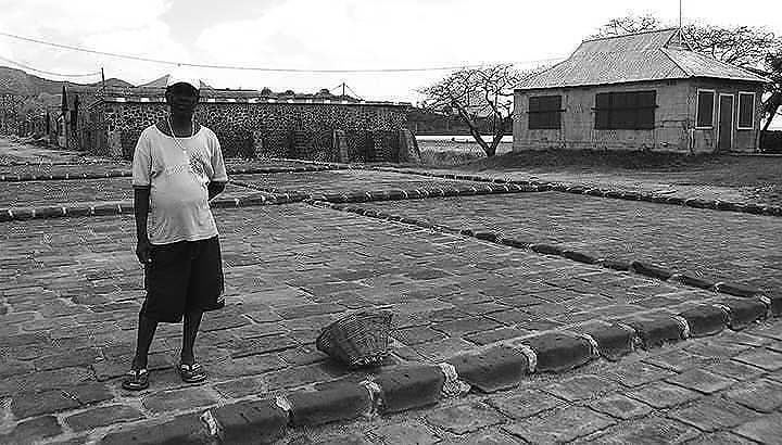vieilles photos Salines de Riviere-Noire, Ile Maurice