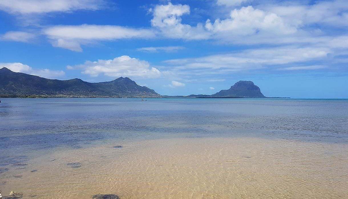 vue magnifique Salines de Riviere-Noire, Ile Maurice