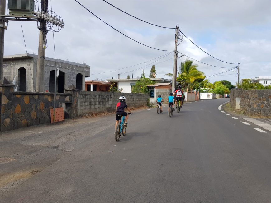 route a velo Nord-Est ile Maurice