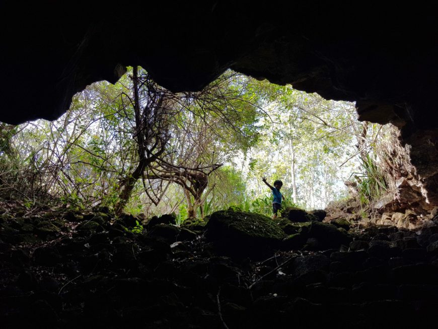 caverne Nord-Est ile Maurice