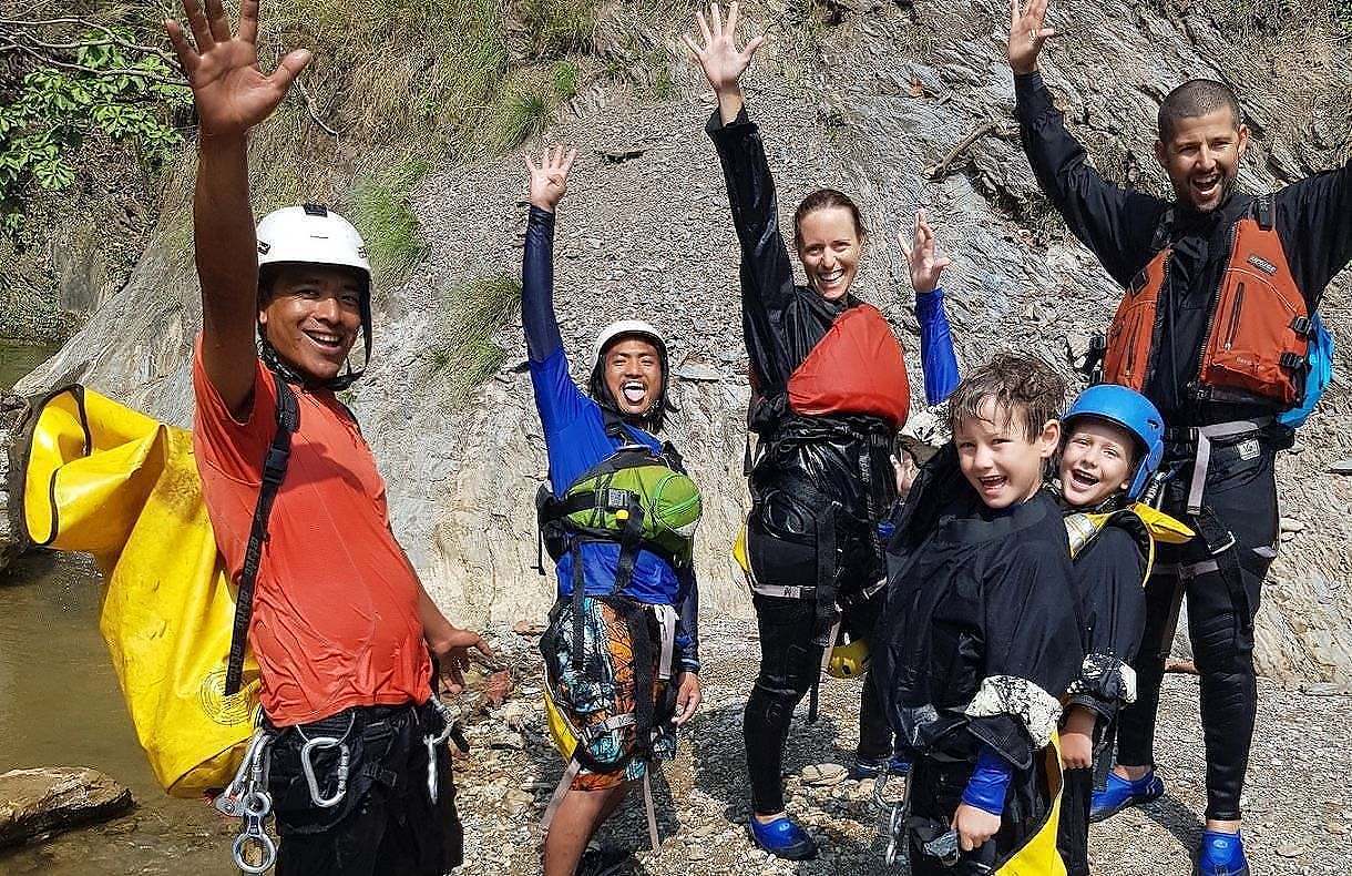 groupe canyoning nepal