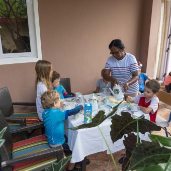 dejeune en famille ile maurice